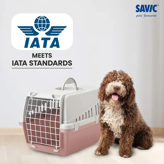 Savic Trotter 2 Pet Carrier Light Grey-Ash Rose – 22 X 15 X 13 inch3 Savic Trotter 2 Pet Carrier Light Grey-Ash Rose – 22 X 15 X 13 inch3